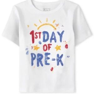 1st Day of Pre K NWT TCP T Shirt 5T